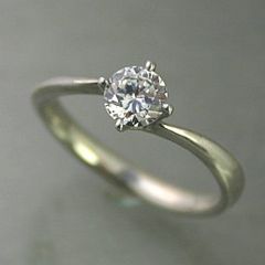 12号/展示会80万パフェ2ctダイヤモンドリング指輪2カラット18kゴールド 