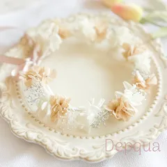 ~pink &silver~  花冠　ベビー　キッズ　花かんむり