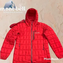 mont-bell モンベル 1000filダウン イグニスダウンパーカ レッド