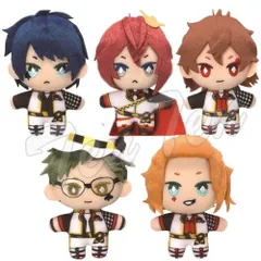 ツイステッドワンダーランド エクストラ寮服マスコット ハーツラビュル寮 全5種セット 【新品 未開封】 ツイステ グッズ ディズニー リドル エース デュース ケイト トレイ