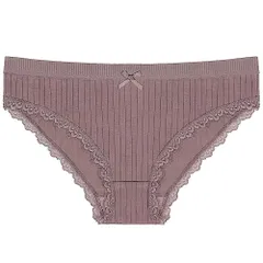 スタンダードショーツ 綿 レディース シンプル リブあみ リボン ストレッチ ローライズ レース 下着 M L LL 黒 緑 水色 rs-026