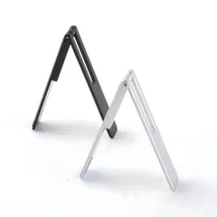 【在庫処分】スマホスタンド 2個セット 角度調節可能 縦置き 横置き携帯 メタル合金製 折り畳み 軽量 コンパクト 携帯スタンド