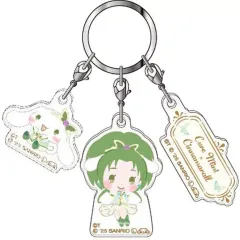 【中古】キーホルダー 4.キュアミント×シナモロール 3連アクリルキーホルダー 「Yes! プリキュア5GoGo!×サンリオキャラクターズ」