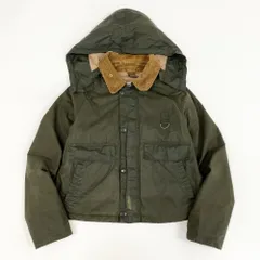 【極美品】マーガレットハウエル　ロングジャケット　カーキ　コットン100% L MARGARET HOWELL マーガレットハウエル 579-4250100 コットン
