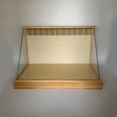 【1本限り】　木製創作　ガラスケース