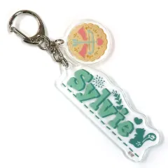 【中古】グッズセット シルヴィ・スコット(キューピット・パラサイト -Sweet ＆ Spicy Darling.-) 「Dessert de Otomate 2024 メッセージ入りチケット風カード＆ネームキーホルダー」