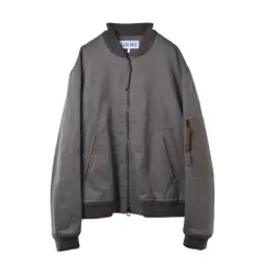 LOEWE 美品　黒スエードフード付きブルゾン org.jpg