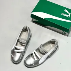 PUMA(プーマ) スピードキャット バレエシュ Speedcat Ballet バレエシューズ 薄底PUMA SPEEDCAT BALLET SILVER シルバー バレエシューズ レディース 新品未使用 箱付き