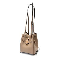 フェンディ / FENDI　オリガミ ミニ / ショルダーバッグ　8BS083　フルグレインレザー　ダブグレー(グレージュ系) 【中古】 商品番号 S-158261