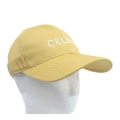 ⭐【新品】CELINE ベージュ 刺繍ロゴ ベースボールキャップ 男女兼用 楽天市場】CELINE セリーヌ（カラーベージュ）（帽子｜バッグ