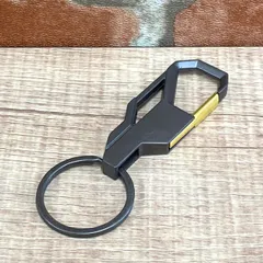 【!!早い者勝ち大特価!!】新品未使用／キーホルダー／マットブラック／メンズ／ファッション【250512-01】