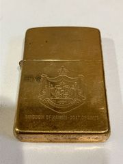 zippo KINGDOM OF HAWAII-CORT OF ARMS ゴールド1989年