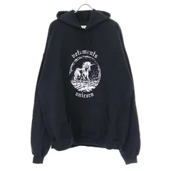 VETEMENTS Unicorn definition 辞書プリントパーカー