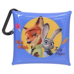 【メール便】ズートピア ミニポーチ クリアマルチケースSS ニック＆ジュディ ディズニー マリモクラフト 小物入れ キャラクター グッズ 