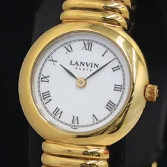 LANVIN FRANCE ランバン フランス 手巻き 腕時計 バングルウォッチ LANVIN ランバン ヴィンテージ時計 1970年代 ステンレス 手巻き