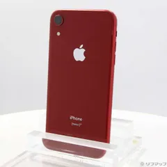 〔中古品〕 iPhoneXR 64GB プロダクトレッド MT062J／A SIMフリー【349】