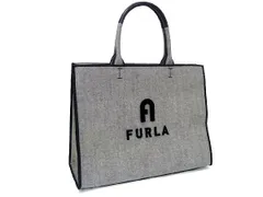 □極美品□ FURLA フルラ オポチュニティ アーチロゴ キャンバス