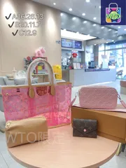 [本日特価] TOP New 2025 高品質3点セット - Lv ピンクジェリーバッグ + ピンクカメラバッグ + 財布 本日限定特別割引！[本日特価|新品未使用品]-WT0輸入