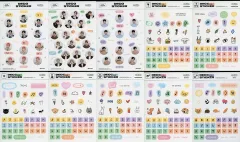 【中古】シール・ステッカー [単品] ENHYPEN デコステッカー(10枚組) 「ENHYPEN 2022 GGU GGU PACKAGE (DECO package)」 同梱品