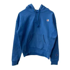 Champion ロゴスウェット パーカー XS ライトブルー チャンピオン フーディー リバースウィーブ 古着卸 アメリカ仕入 a709-5142