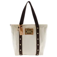 【LOUIS VUITTON】ルイ・ヴィトン アンティグア カバMM M40036 キャンバス ベージュ SP0025 ユニセックス トートバッグ