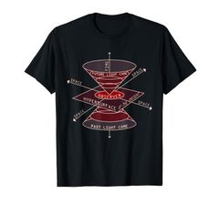 実験物理学 - 相対性理論 ブラックホール Tシャツ
