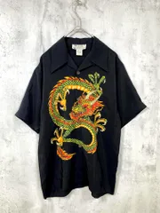 AVANTI アロハシャツ Lサイズ ブラック　シルク100% Avanti シャツ アロハシャツ メンズ レディース : ZOZOTOWN