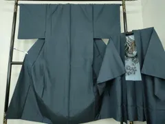 平和屋着物○男性 本場大島紬 アンサンブル 100亀甲 総詰め 正絹 逸品