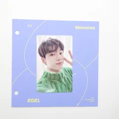 BTS ジョングク MEMORIES OF 2021 DVD Blu-ray トレカ フォト カード JUNGKOOK 防弾少年団  バンタン 台紙付