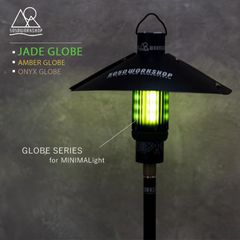 5050WORKSHOP GLOBE SERIES for MINIMALight JADE 専用 LEDライト グローブ ミニマライト グリーン ジェイド ランタン おしゃれ コンパクト オプション キャンプ用品 キャンプ