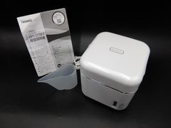 【美品】ツインバード フェイススチーマー 水道水対応 持ち運び コンパクト イオンスチーム 美顔器 毛穴ケア SH-2787PW