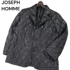 12万　JOSEPH HOMME 高級　ダウンジャケット　黒　L サイズ48 12万 JOSEPH HOMME 高級 ダウンジャケット 黒 L サイズ48 - メルカリ