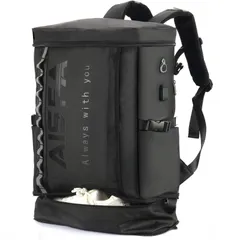 [AISFA] リュック メンズ リュックサック スクエア バックパック 防水1