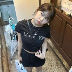 2色選択可能 送料無料 マーティンキム　Matinkim  Tシャツ ブラック＆ホワイト