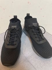 Reebok メンズ プリント ラン プライム ウルトラニット コール/ブラック 27cm