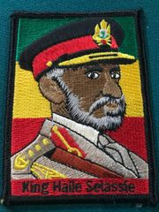 レゲエ　ラスタ　ラスタカラー　エチオピア　ハイレシェラセ　jamaica reggae ワッペン