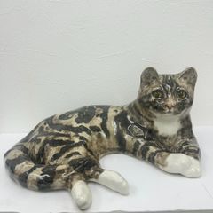 【美品】ウィンスタンレイキャット ケンジントンキャット 置物　猫　ねこ　サイズ7