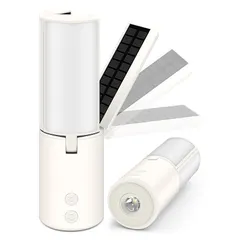 Barito LEDランタン ソーラーランタン, キャンプランタン 8000mAh 太陽光充電とUSB-C式 電球色/温白色/昼光色/懐中電灯/SOSフラッシュモード 無段階調光 吊り下げランプ 卓上ランプ IP54防水 折りたたみ アウトドア コンパクト 軽