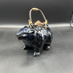 ★昭和レトロ　クマの急須　熊型急須　北海道土産