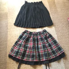 美品☆彡女の子Barbie ミニスカート140〜150cmバービー 他2枚セット