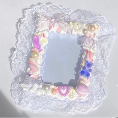 トレカデコ 硬質ケース ホイップ スイーツデコ 紫 (No.31)