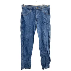 RUSTLER デニムパンツ W33 ラスラー ブルー コットン メキシコ製 古着卸 アメリカ仕入 2412-954
