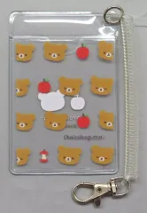 【中古】財布・パスケース チャイロイコグマ(フェイス) ベーシックリラックマシリーズ クリアパスケース 「リラックマ」