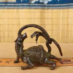 龍亀 龍 ドラゴン 亀 蛇 ヘビ 置物 オブジェ 運気アップ 風水 厄除け 縁起物 健康運 仕事運 家庭運 インテリア 玄関 リビング 風水 オフィス 高級感 運 開運 商売繁盛 黄金 財運