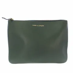 コムデギャルソン COMME des GARCONS ポーチ レザー 緑 /TK ●Dのサムネイル