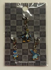 ポケモン 全国ずかんメタルチャーム 393・394・395 ポケットモンスター ポッチャマ&ポッタイシ&エンペルト