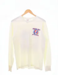 バンドTシャツ BAND-T 90's Grateful Dead グレイトフルデッド 199年 ヴィンテージ ロンT ホワイト Mサイズ 103MT-842