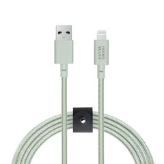 【在庫セール】BELT Cable XL 充電ケーブル 3m [ネイティブユニオン] [MFi認証] USB-A USB Type UNION A to ライトニング iPhone NATIVE 急速充電 データ同期 高耐久 断線防止(Sage)