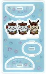 【中古】アクリルスタンド・アクリルパネル ちいかわ＆ハチワレ＆うさぎ(店員さん) ゆらゆらアクリルスタンド 「ちいかわ なんか小さくてかわいいやつ」