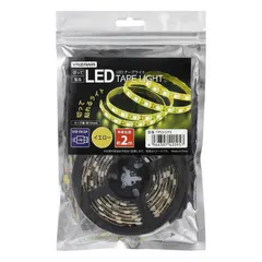 【 新品 未開封 】 ヤザワ テープライト イエロー 2m LED TPL012YE TPL012YE 未使用 送料無料のサムネイル